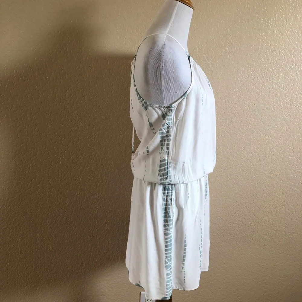 Micheal Stars Tie Dye Halter Mini Dress M New